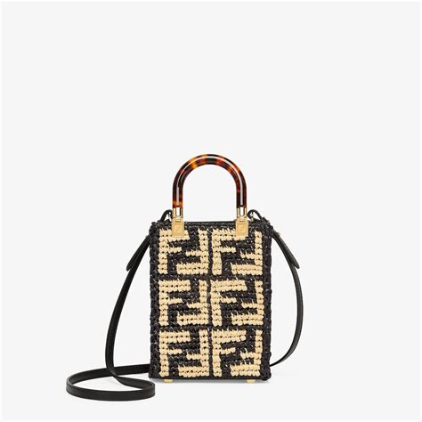 fendi raffia bags|handbags with raffia bag.